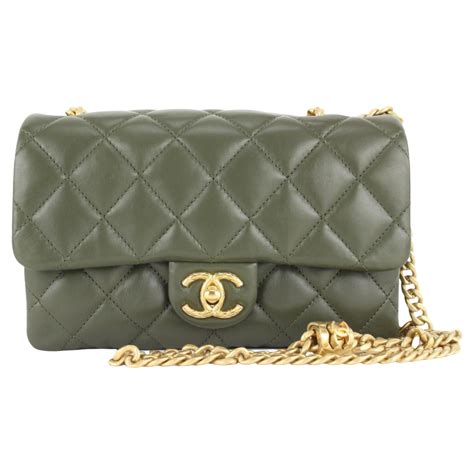 chanel boy army green|boys Chanel flap bag.